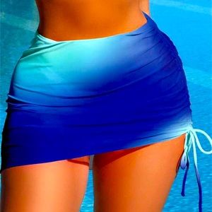 Blue Beach Skirt